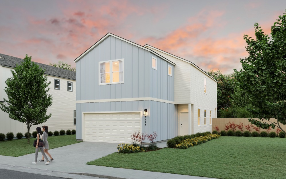 A5 - 4 bedroom floorplan layout with 2.5 bathrooms and 1784 square feet (Exterior 1)