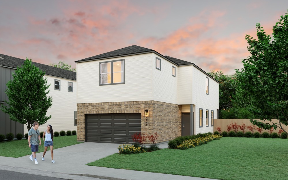 A5 - 4 bedroom floorplan layout with 2.5 bathrooms and 1784 square feet (Exterior 2)