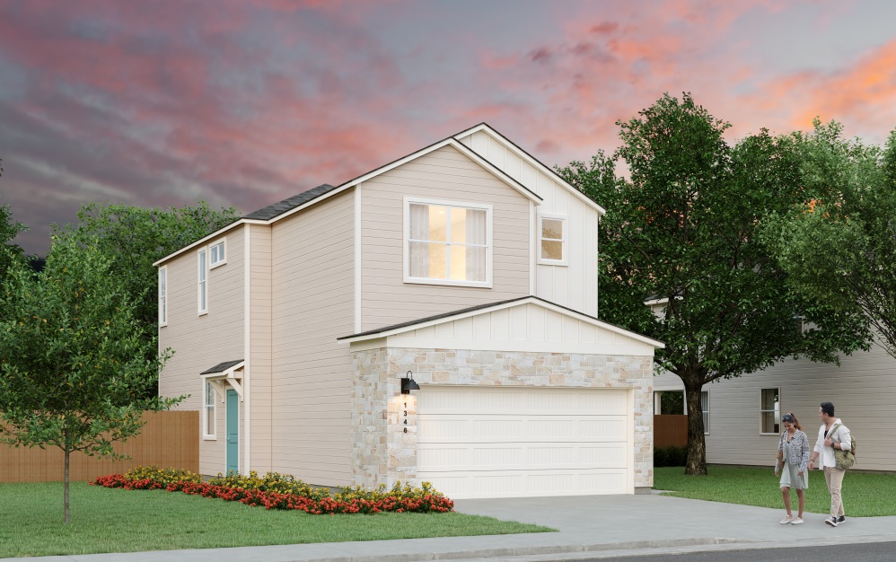B2 - 2 bedroom floorplan layout with 2 bathrooms and 1344 square feet (Exterior C)